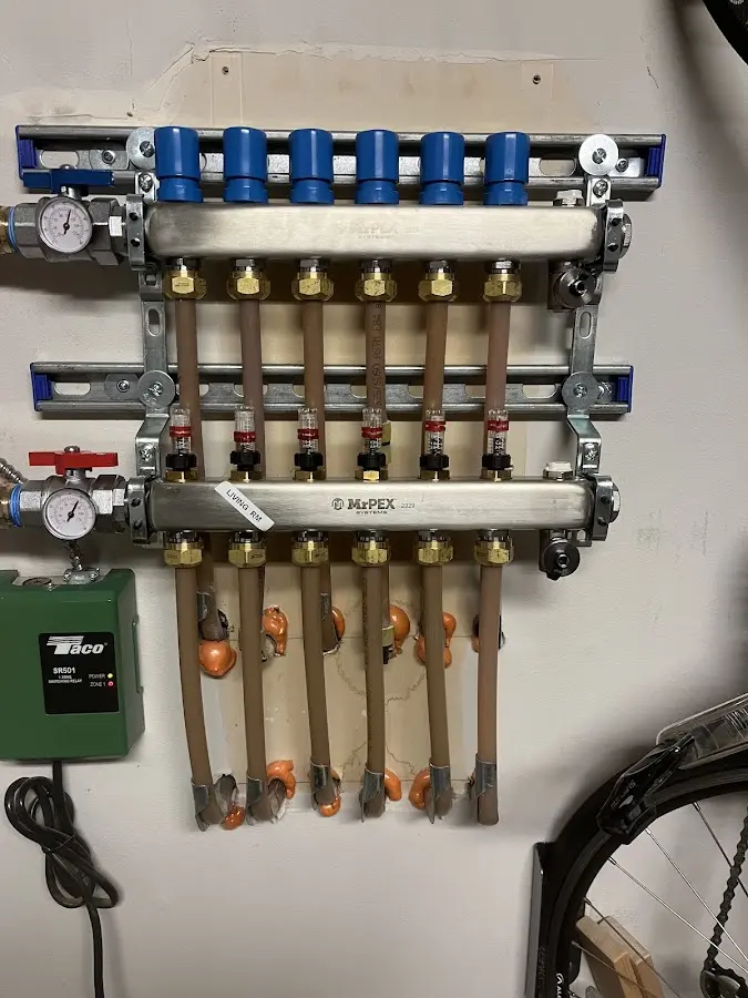 Plumber performing Leak Detection at a residential property in Orangeburg